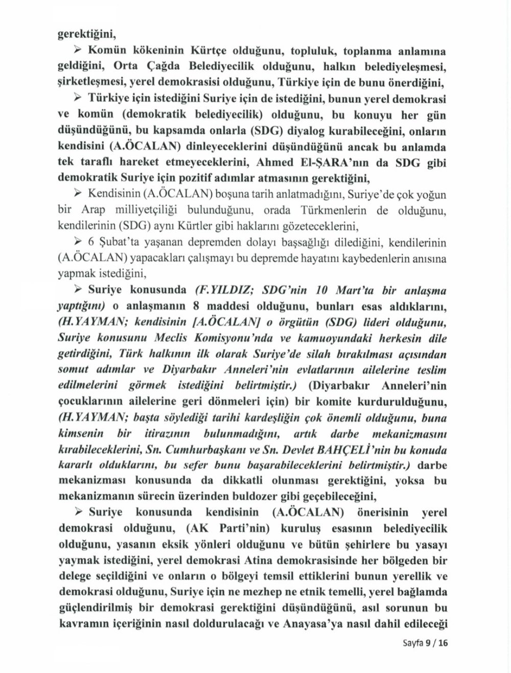 Tbmm, İ̇mralı Görüşmesinin Tutanaklarını Yayımlandı