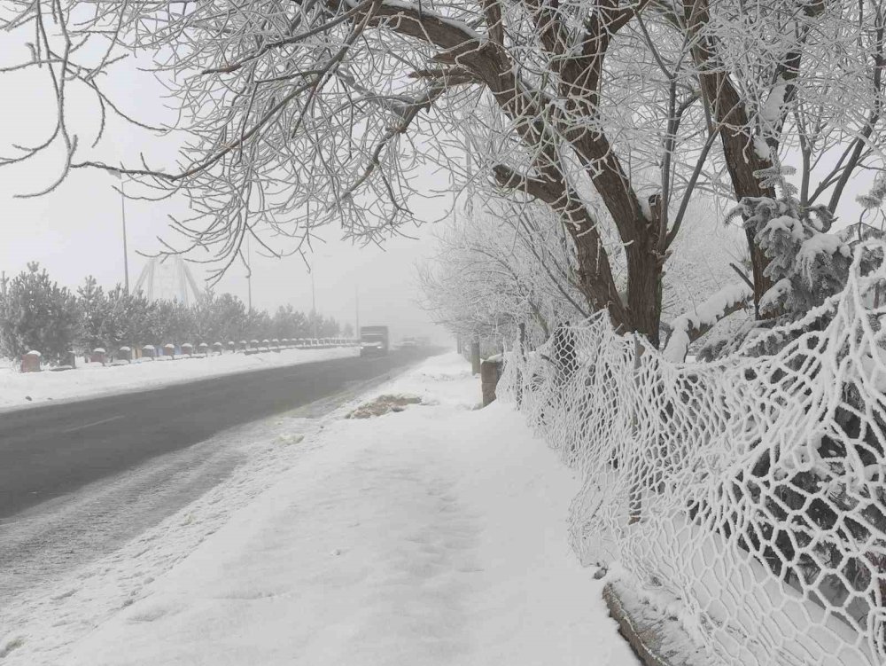 Dondurucu Soğukların Etkili Olduğu Ardahan’da Hayat Durma Noktasına Geldi