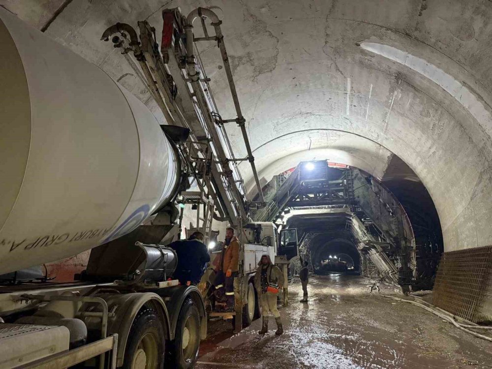 Erzurum’da Tünel Çalışmaları Devam Ediyor