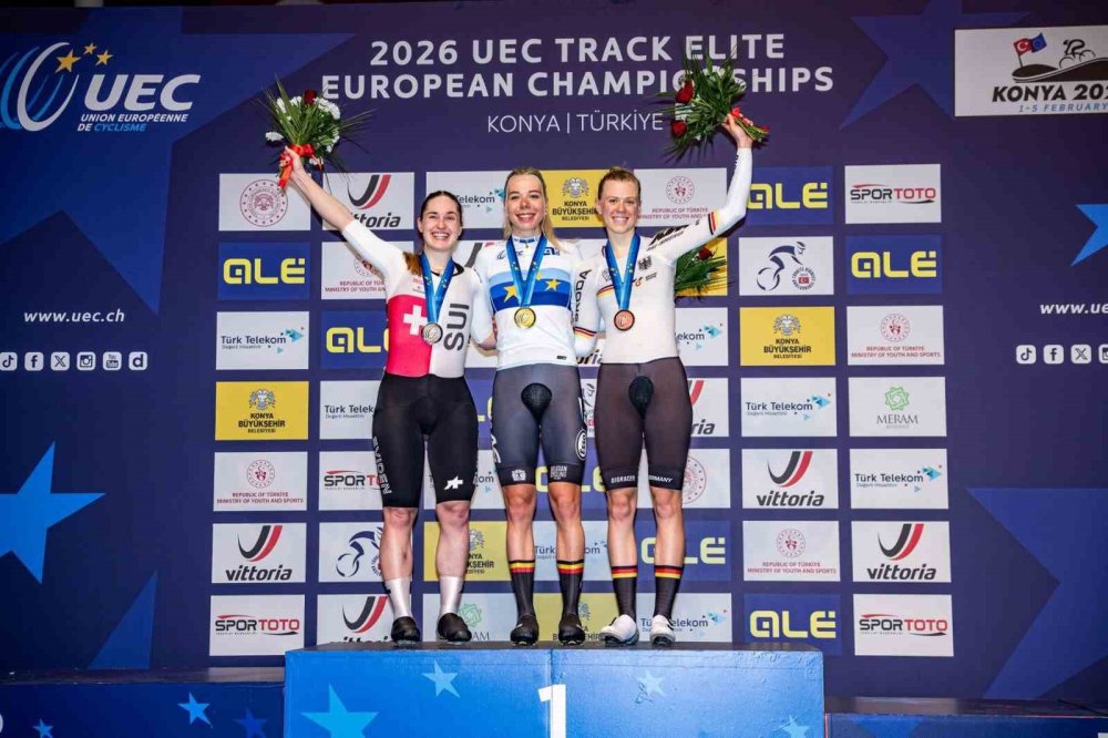 Uec 2026 Avrupa Pist Bisikleti Şampiyonası’nın İlk Günü Sona Erdi