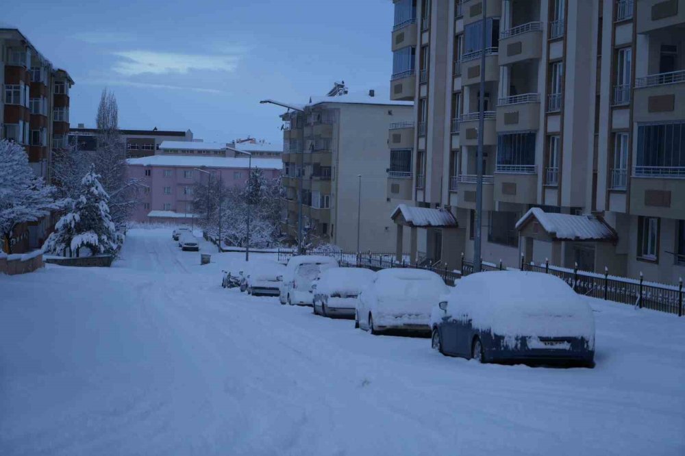 Erzurum Yine Beyaza Büründü.. 775 Köy Yolu Ulaşıma Kapandı!