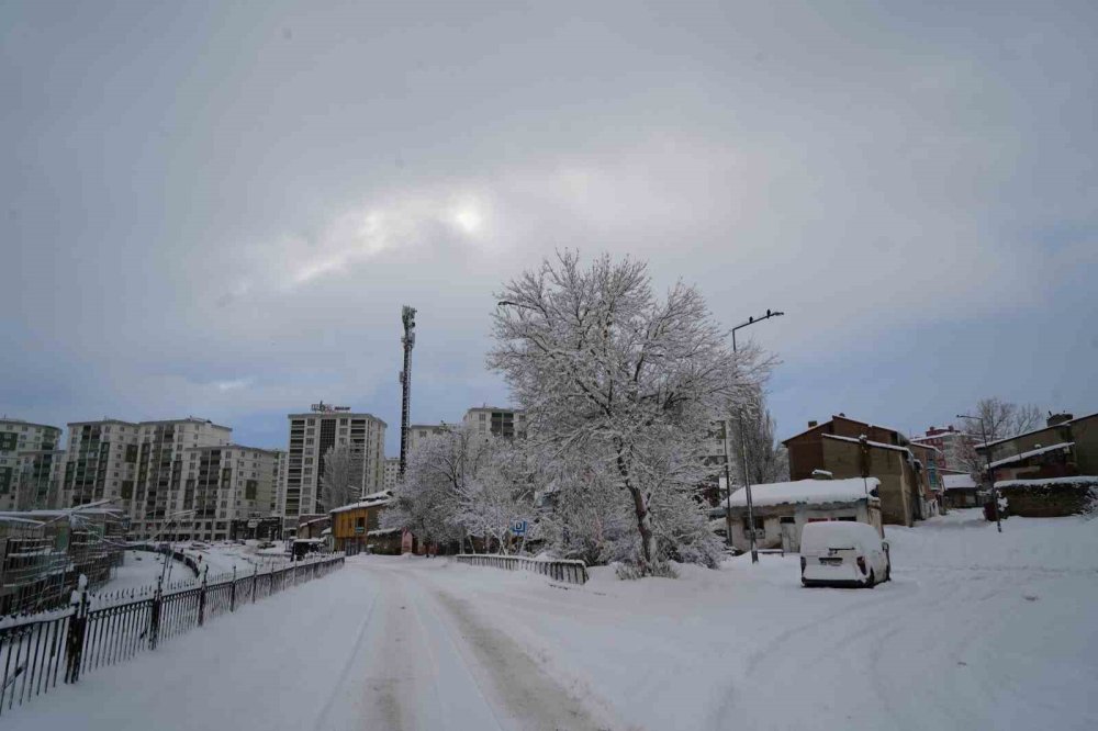 Erzurum Yine Beyaza Büründü.. 775 Köy Yolu Ulaşıma Kapandı!