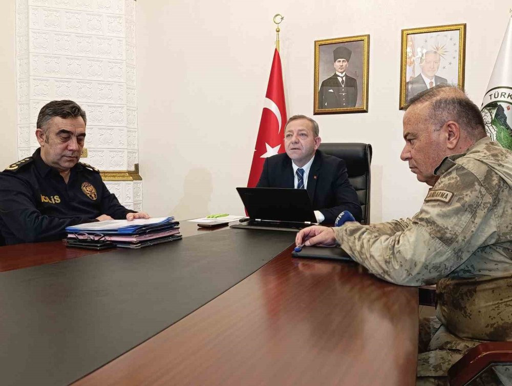 Kars’ta Ocak Ayı Asayiş Ve Güvenlik Toplantısı Yapıldı