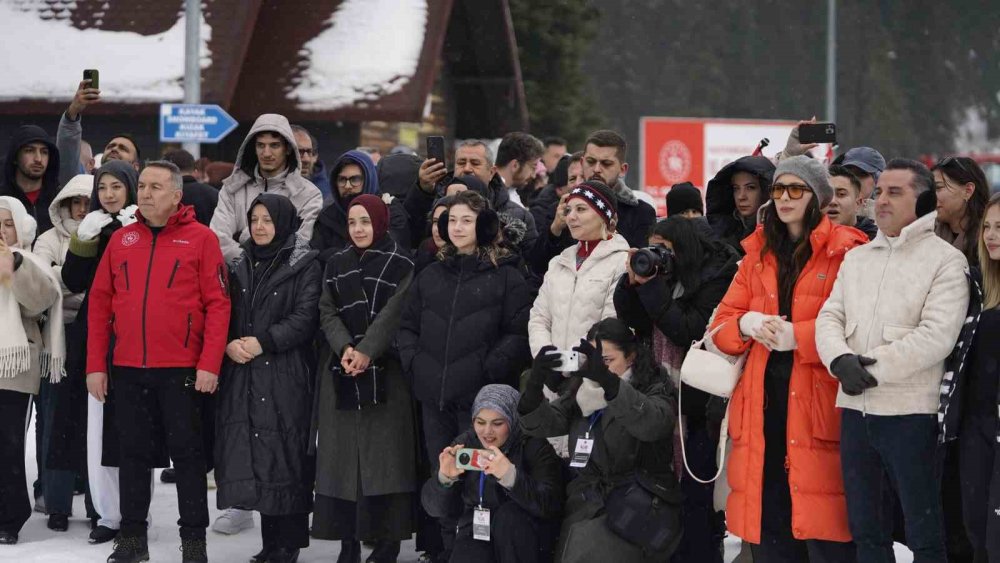 Ilgaz Dağı’nda Sevgililer Günü’nde Düzenlenen Festival Yoğun İlgi Gördü