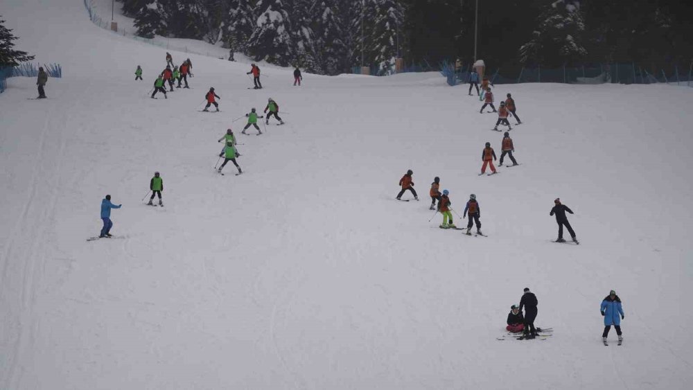 Ilgaz Dağı’nda Sevgililer Günü’nde Düzenlenen Festival Yoğun İlgi Gördü