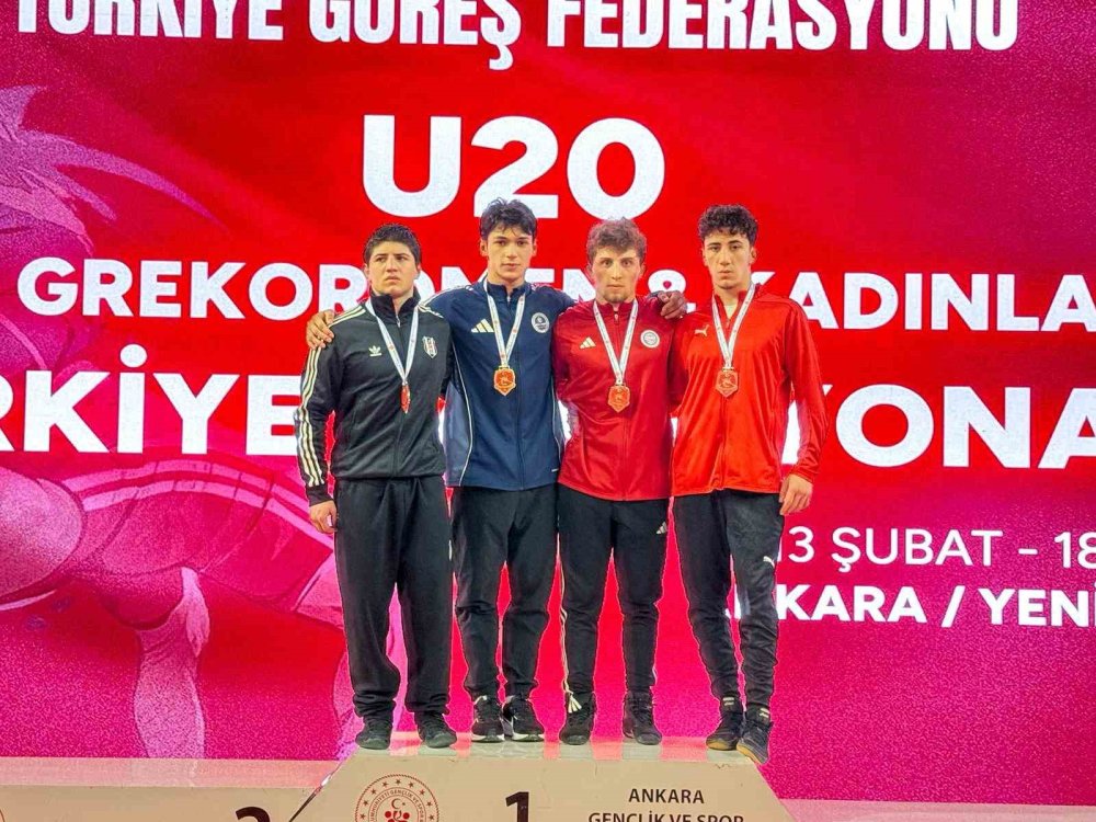 U20 Serbest Güreş Türkiye Şampiyonası Sona Erdi