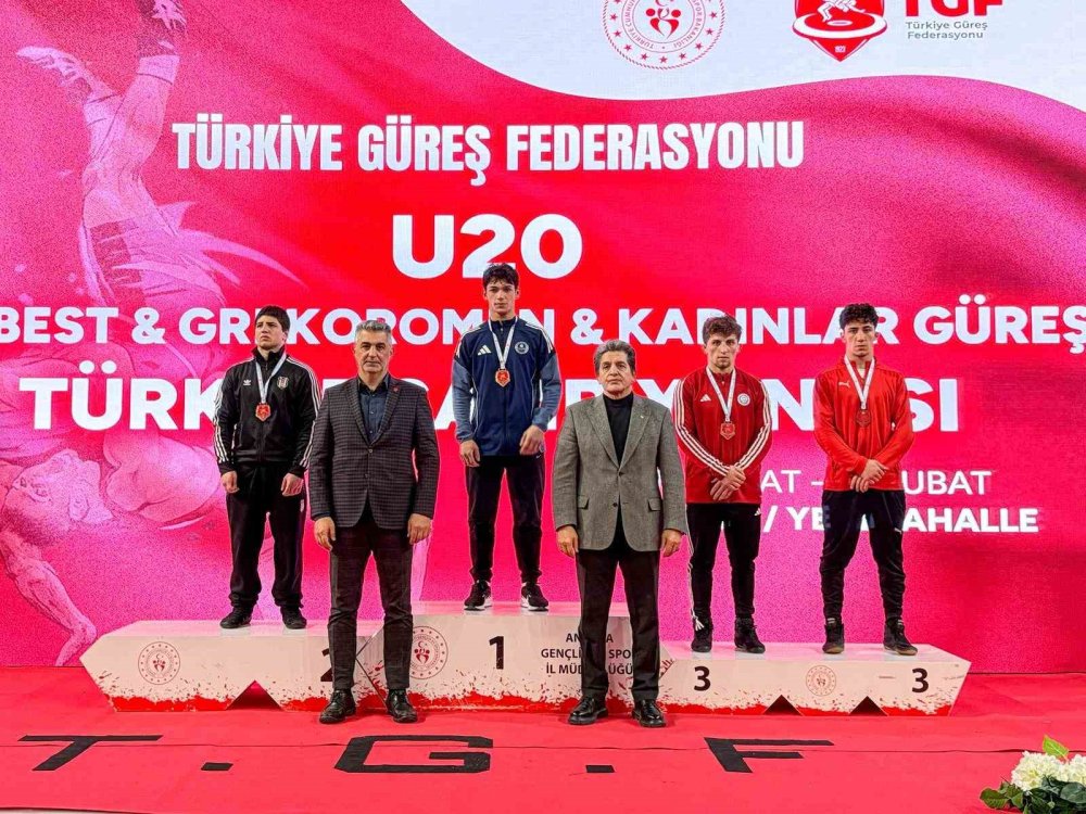 U20 Serbest Güreş Türkiye Şampiyonası Sona Erdi