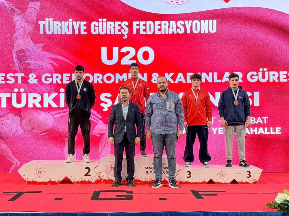 U20 Serbest Güreş Türkiye Şampiyonası Sona Erdi