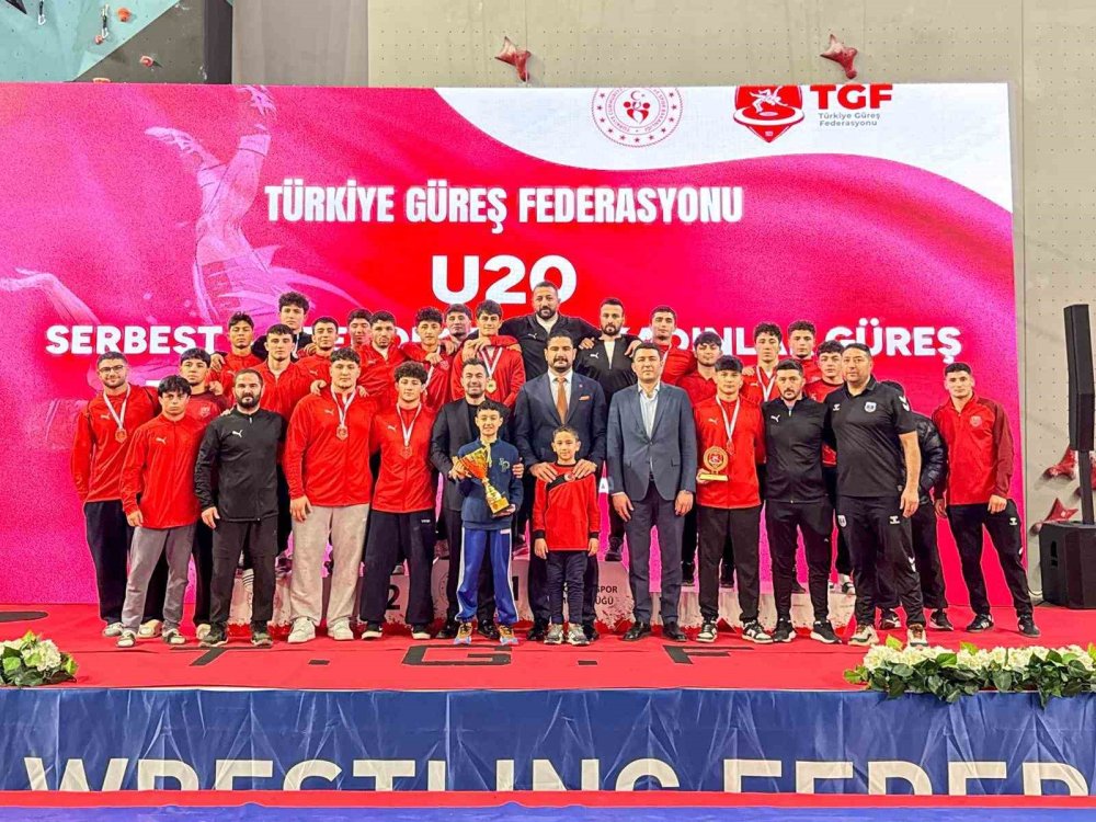 U20 Serbest Güreş Türkiye Şampiyonası Sona Erdi