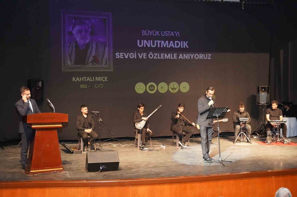 Kahtalı Mıçe İçin Anlamlı Anma.. Şiirler, Türküler ve Gözyaşları!