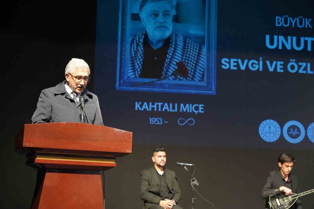 Kahtalı Mıçe İçin Anlamlı Anma.. Şiirler, Türküler ve Gözyaşları!