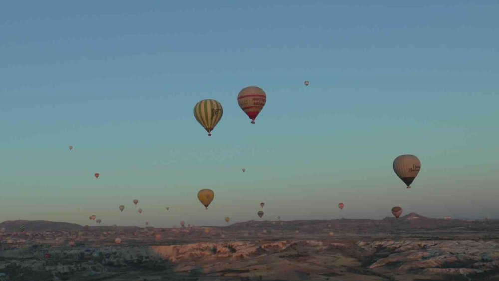 Kapadokya’da 2025 Yoğunluğu.. 754 Bin Kişi Gökyüzüyle Buluştu!