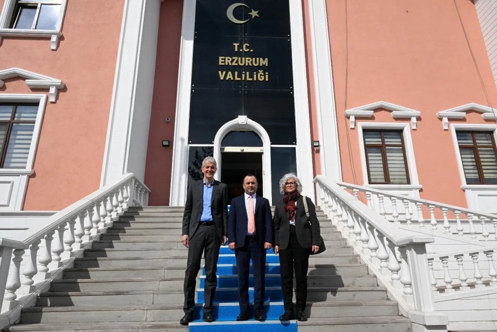 Almanya Federal Cumhuriyeti Büyükelçiliği Elçisi Stefan Bredohl Erzurum’da