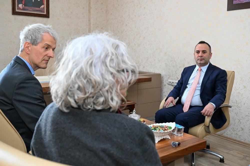 Almanya Federal Cumhuriyeti Büyükelçiliği Elçisi Stefan Bredohl Erzurum’da