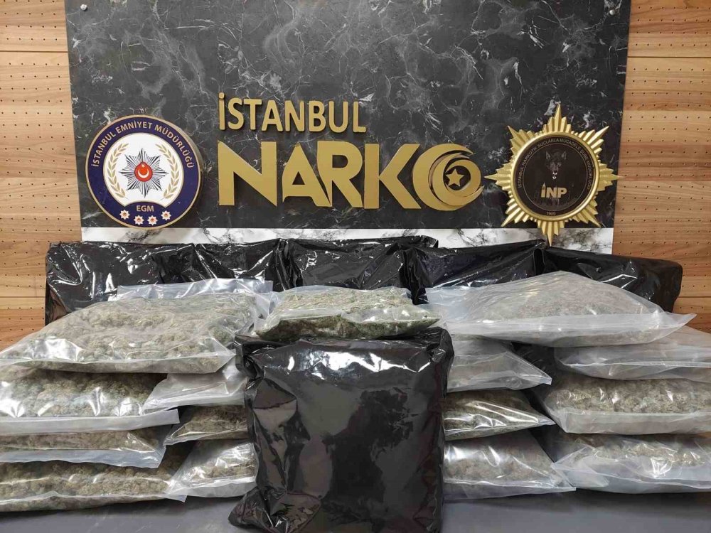 İ̇stanbul’da Uyuşturucu Operasyonu: 22 Kilo 450 Gram Skunk Ele Geçirildi