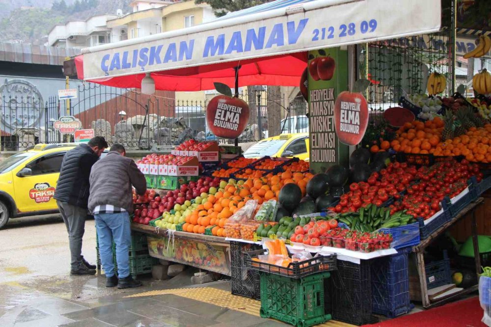 Amasya Misket Elması Tezgâhlarda Yok Satıyor.. Kilosu 150 TL!