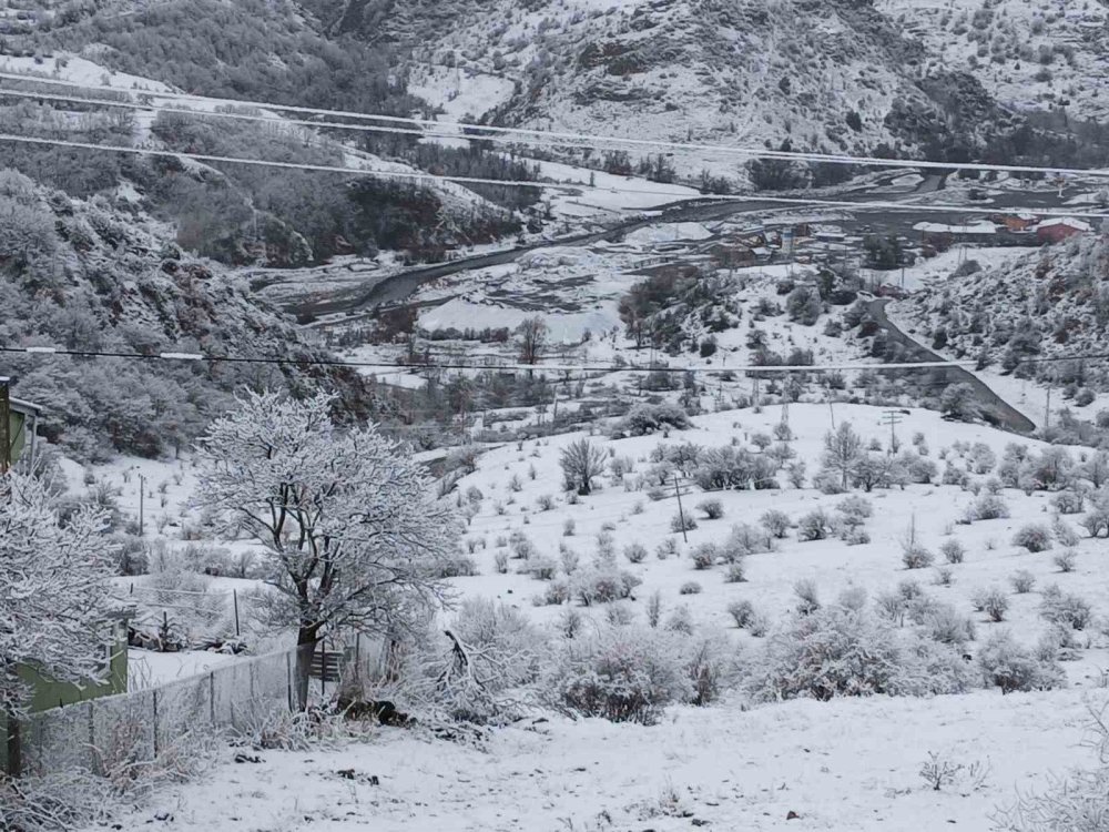 Kış Posof’a Geri Döndü.. Gece Başlayan Kar İlçeyi Beyaza Bürüdü!
