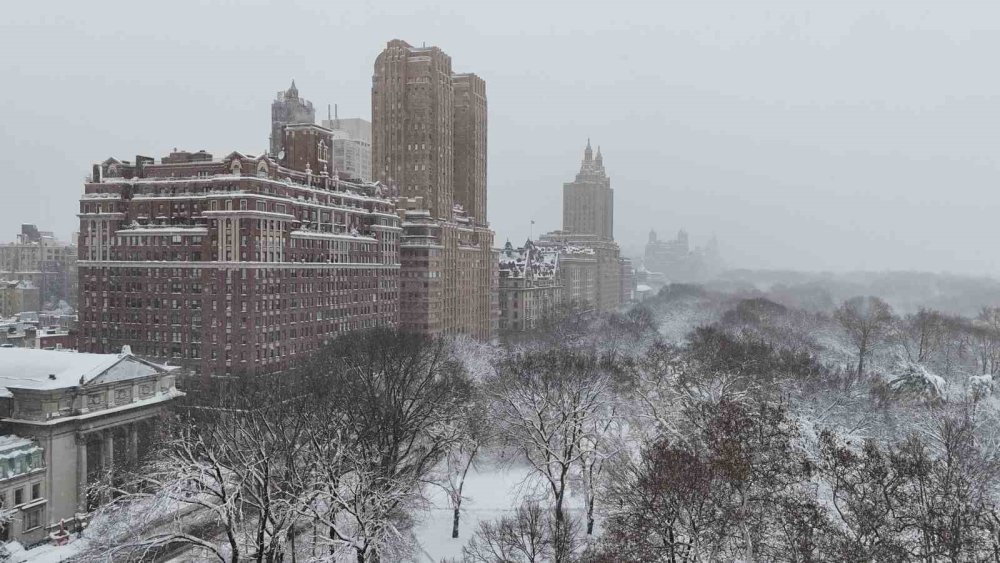Abd’de Kar Fırtınası Hayatı Durma Noktasına Getirdi