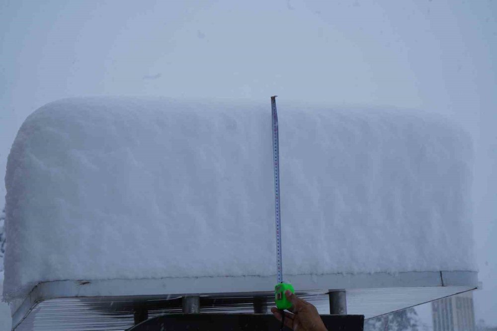 Kar Yağışı Erzurum’u Felç Etti.. Okullar Tatil, Yüzlerce Köy Yolu Kapandı!