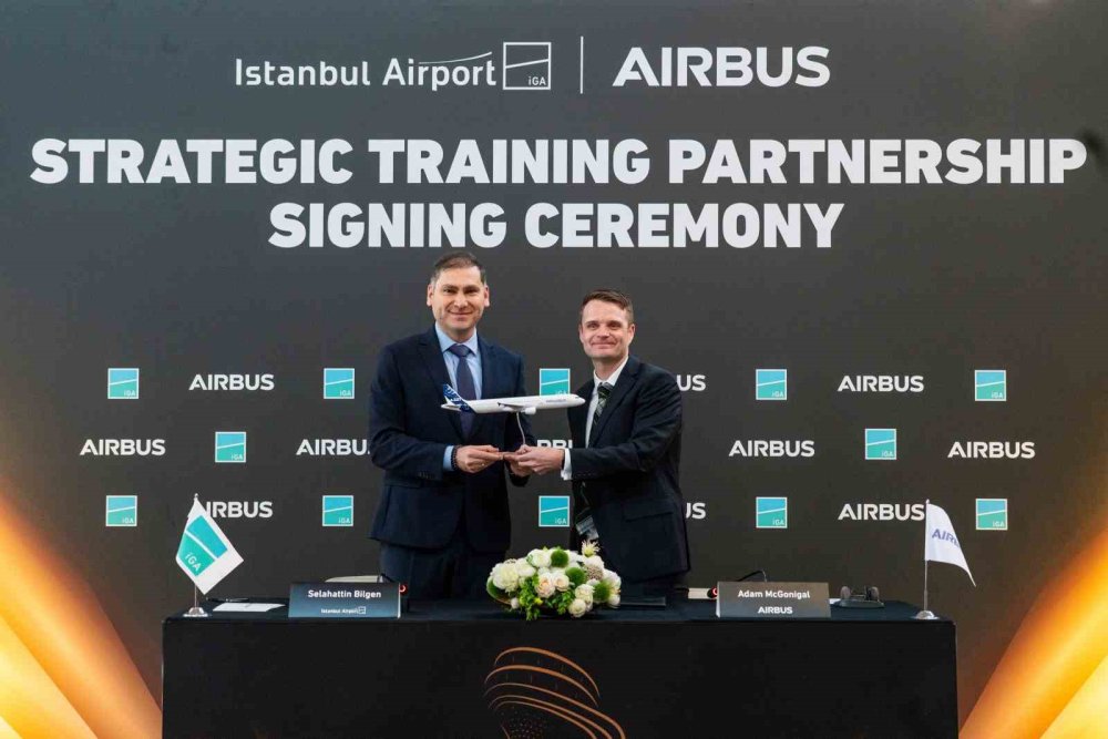 İGA İstanbul Havalimanı ve Airbus Eğitim Ortağı Oldu