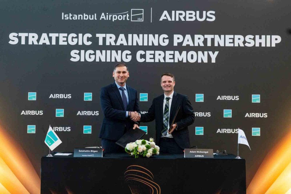 İGA İstanbul Havalimanı ve Airbus Eğitim Ortağı Oldu