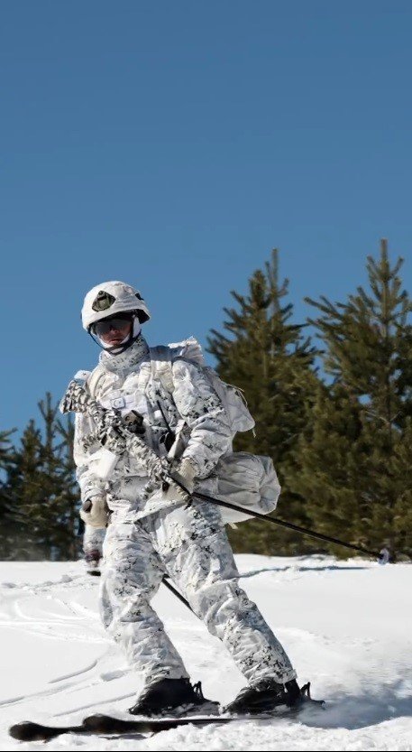 Msb Komandoların Sarıkamış’ta Dondurucu Soğuktaki Tatbikatını Paylaştı
