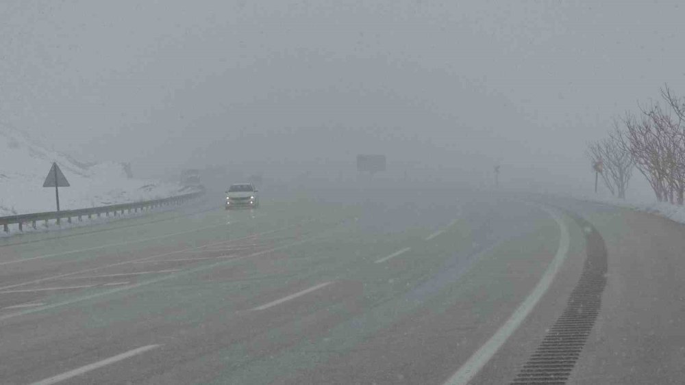 Van’da Kar Yağışı Ve Sis Etkili Oluyor