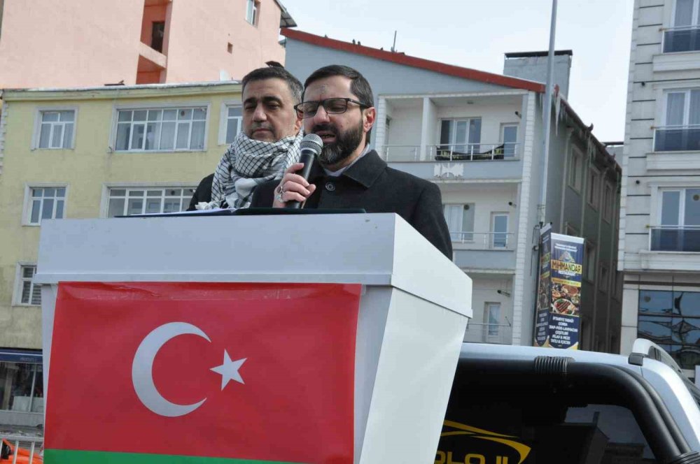 Kars’ta Caferiler İ̇ran’a Düzenlenen Saldırıları Kınadı