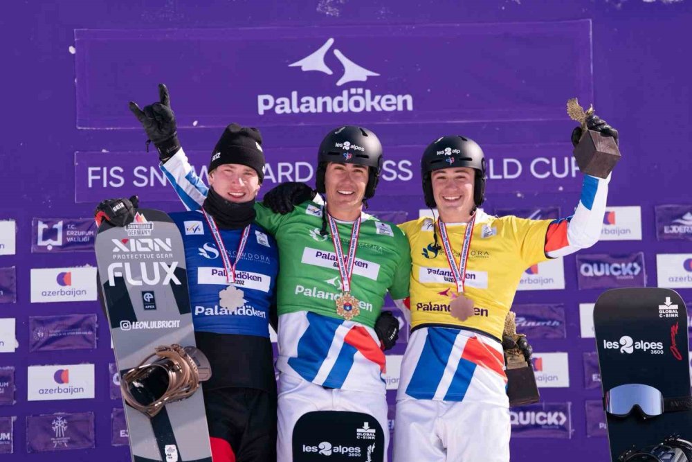 Snowboard Cross World Cup.. 15 Ülkeden 300 Sporcu Palandöken’de Yarıştı!