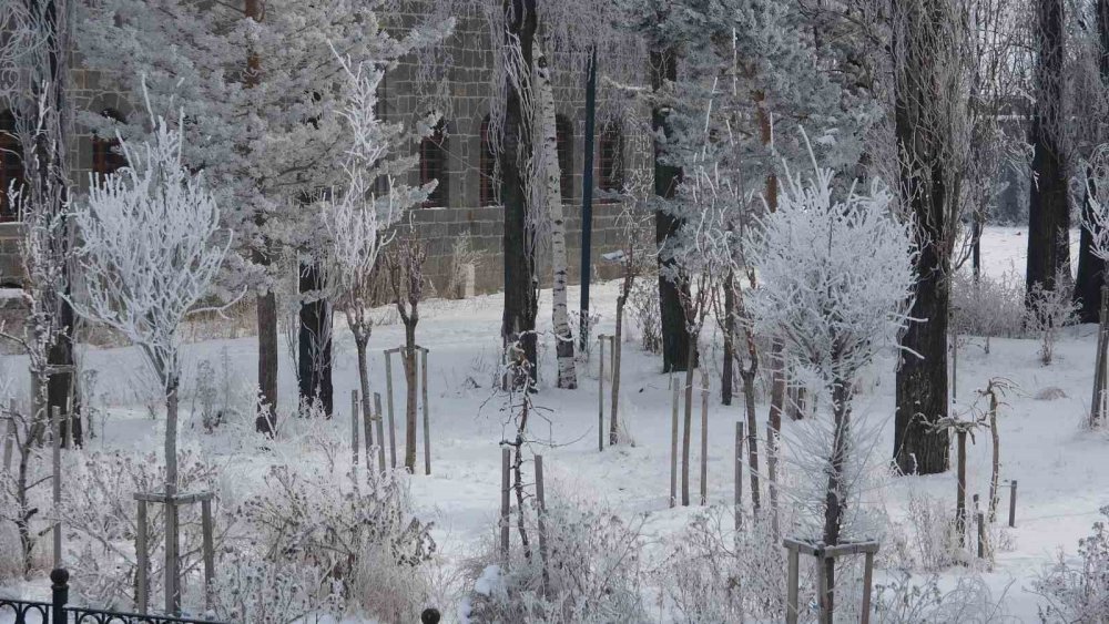 Ardahan’da Dondurucu Soğuk.. Göle’de Termometreler -24,5’i Gösterdi!