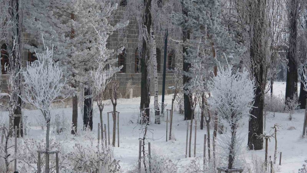 Ardahan’da Dondurucu Soğuk.. Göle’de Termometreler -24,5’i Gösterdi!