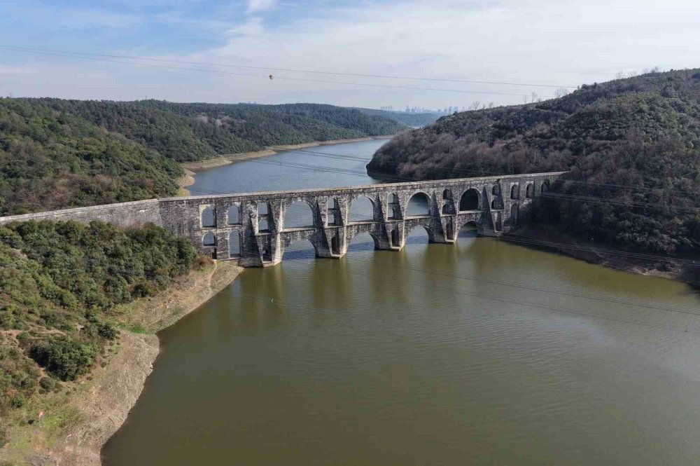 İstanbul’un Barajları Nefes Aldı.. Mimar Sinan’ın Dev Eseri Yeniden Sular Altında!