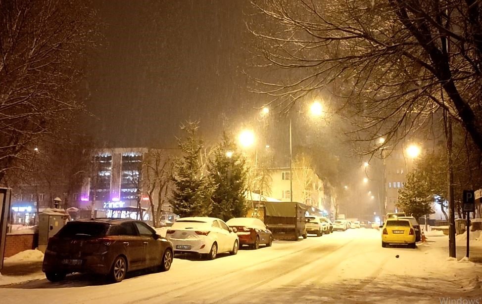 Ardahan’da Kar Yağışı Etkili Oldu