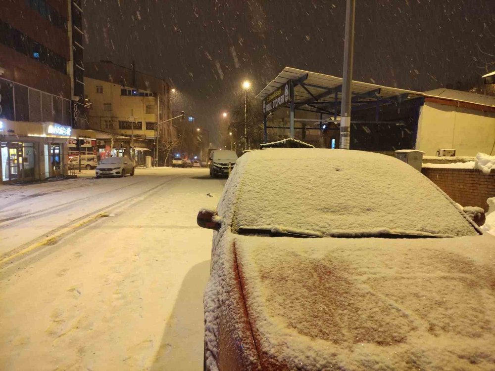 Ardahan’da Kar Yağışı Etkili Oldu