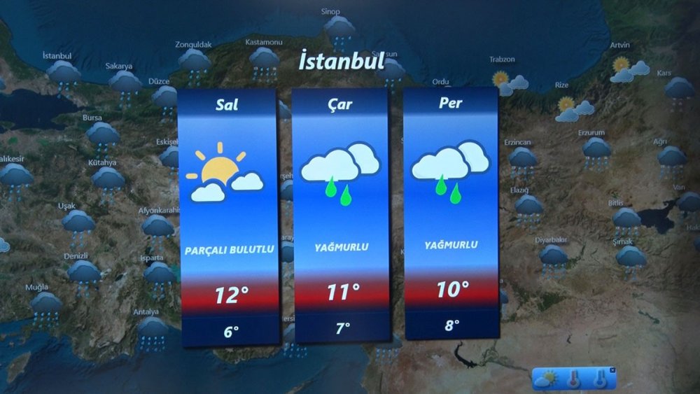 Bayram Öncesi Hava Değişiyor.. Türkiye Genelinde 4 Gün Yağış Bekleniyor!