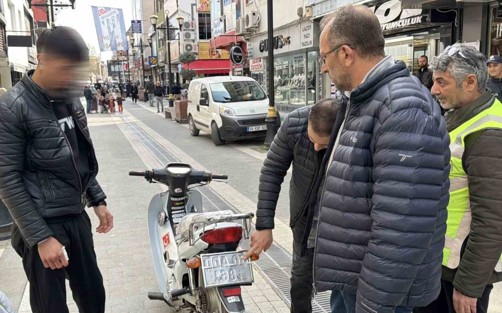 Tokat’ta 50 Bin Tl’lik Motosikleti İle 146 Bin Tl’lik Ceza Yedi