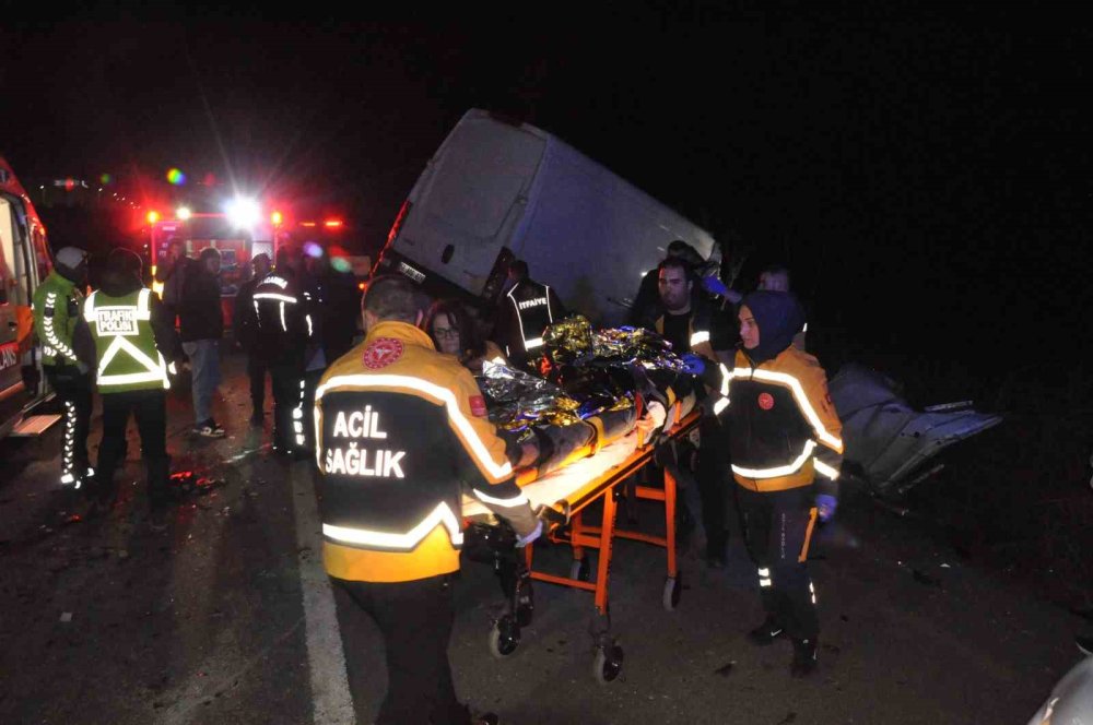 Edirne’de Feci Kaza: 2 Ölü, 1 Yaralı