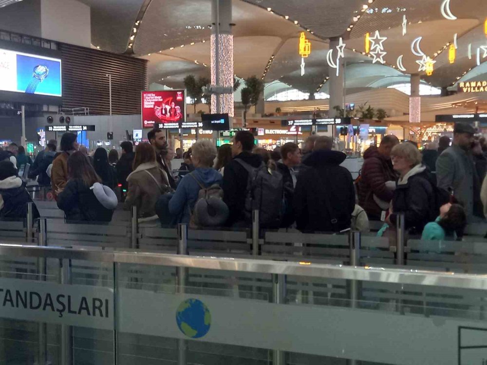 İstanbul Havalimanı’nda Ramazan Bayramı Yoğunluğu