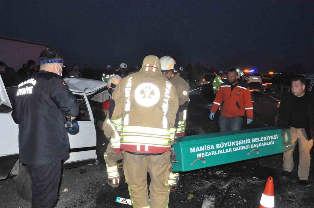 Manisa’da Feci Kaza: 2 Ölü, 5 Yaralı