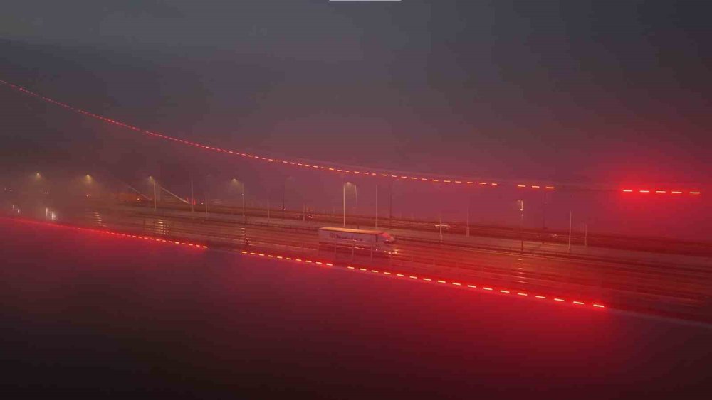 Yavuz Sultan Selim Köprüsü’nde Sis Manzarası Mest Etti