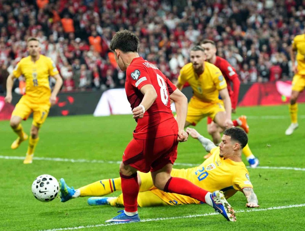 2026 Fıfa Dünya Kupası Play-off Yarı Final: Türkiye: 0 - Romanya: 0 (i̇lk Yarı)