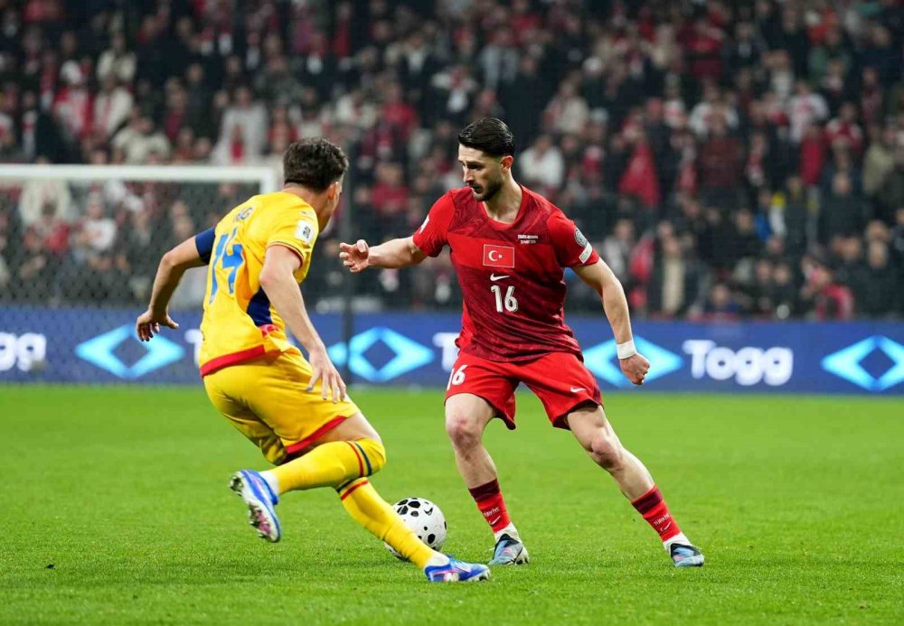 2026 Fıfa Dünya Kupası Play-off Yarı Final: Türkiye: 0 - Romanya: 0 (i̇lk Yarı)