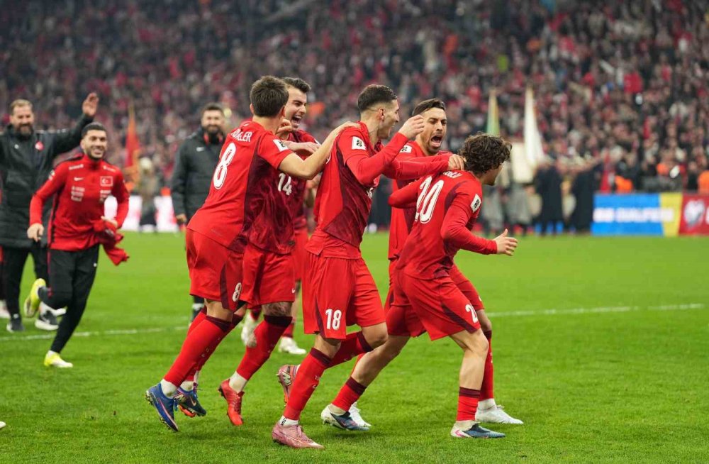 2026 Fıfa Dünya Kupası Play-off Yarı Final: Türkiye: 1 - Romanya: 0 (maç Sonucu)