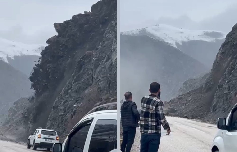 Hakkari-Yüksekova Kara Yolu Çift Yönlü Olarak Ulaşıma Kapatıldı