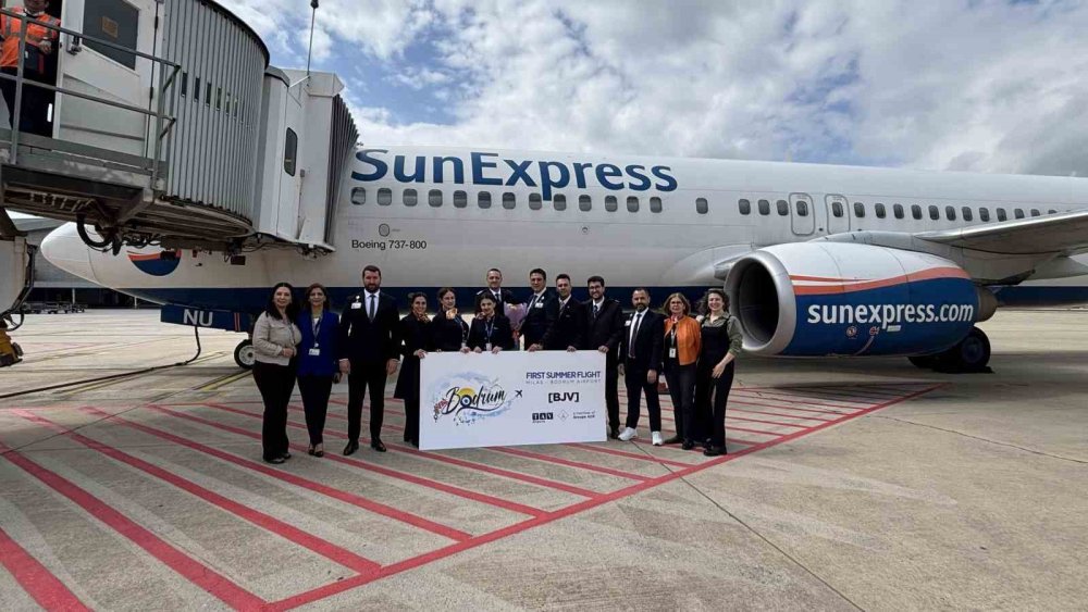 Milas-Bodrum Havalimanı Sezonun İlk Dış Hat Uçuşunu Karşıladı