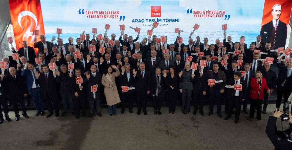 ‘TBB Araç Hibesi’yle Hızla Artan Hizmet.. 90 Yeni Araç, 88 Belediye!