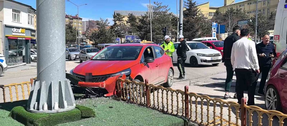 Seyir Halindeki Araçta Panik.. Köpeğin Ani Hareketi Kazaya Yol Açtı!