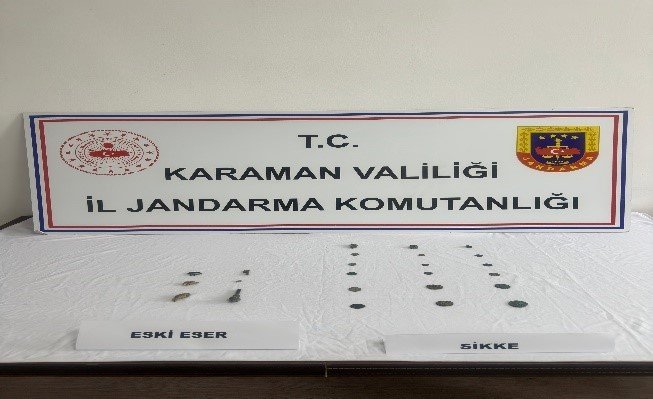 Karaman’da Tarihi Eser Ele Geçirildi: 15 Tutuklama
