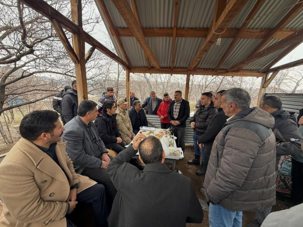 Sarıkamış Kaymakamı Aslantatar Karakurt’u Ziyaret Etti