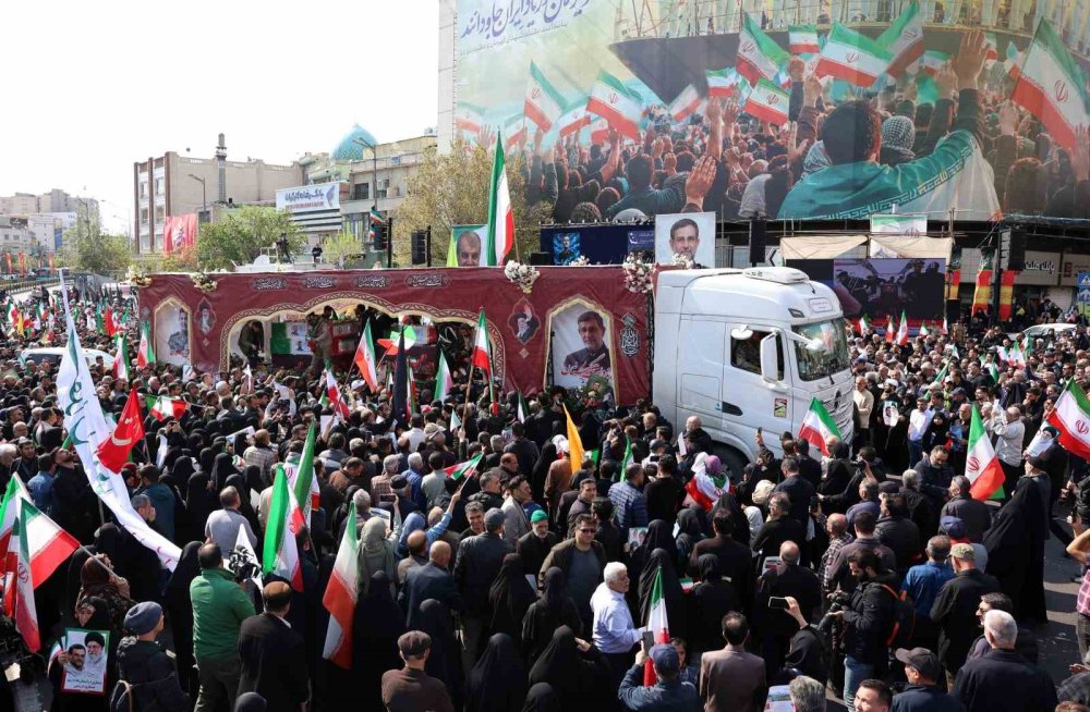 Saldırılarda Ölen DMO Komutanı Tengsiri İçin Cenaze Töreni Düzenlendi